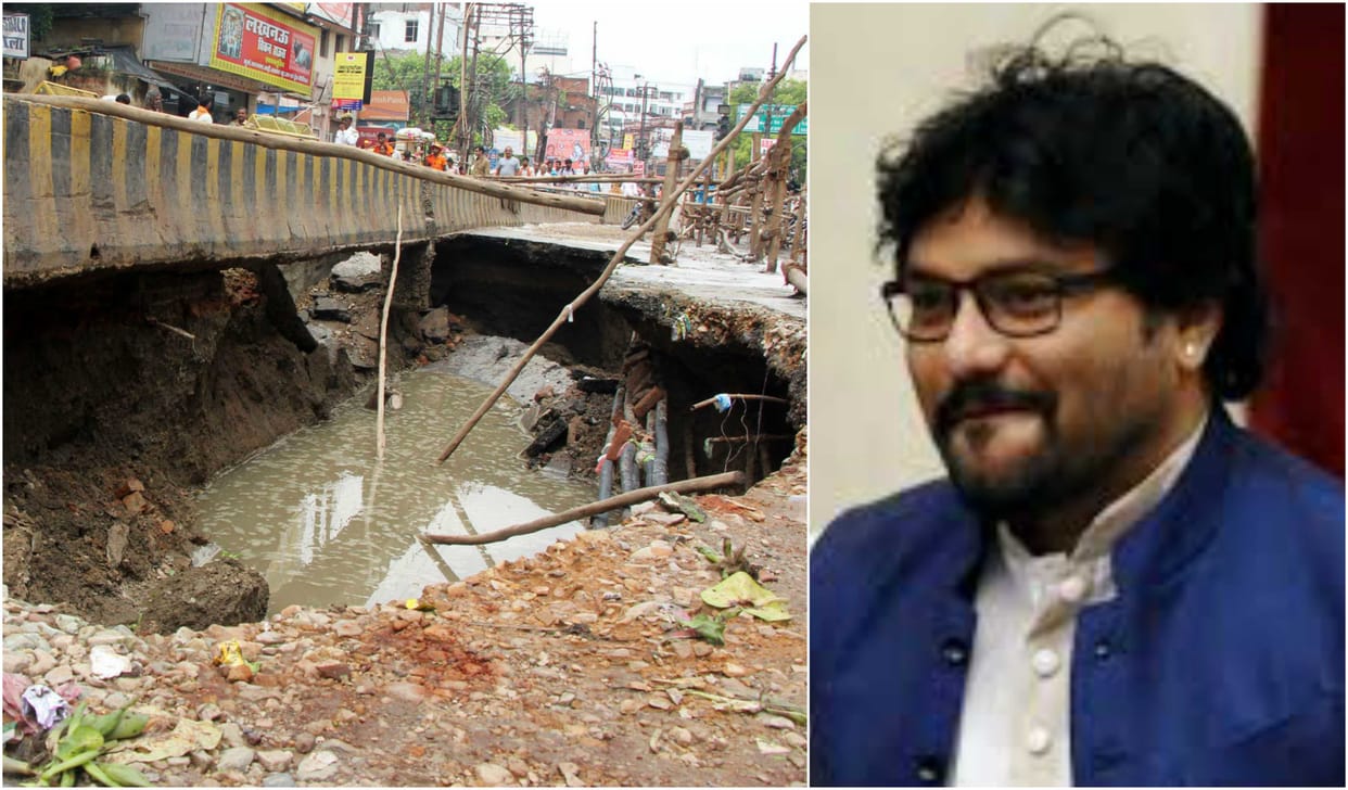 Babul Supriyo trolled on twitter Varanasi road caves