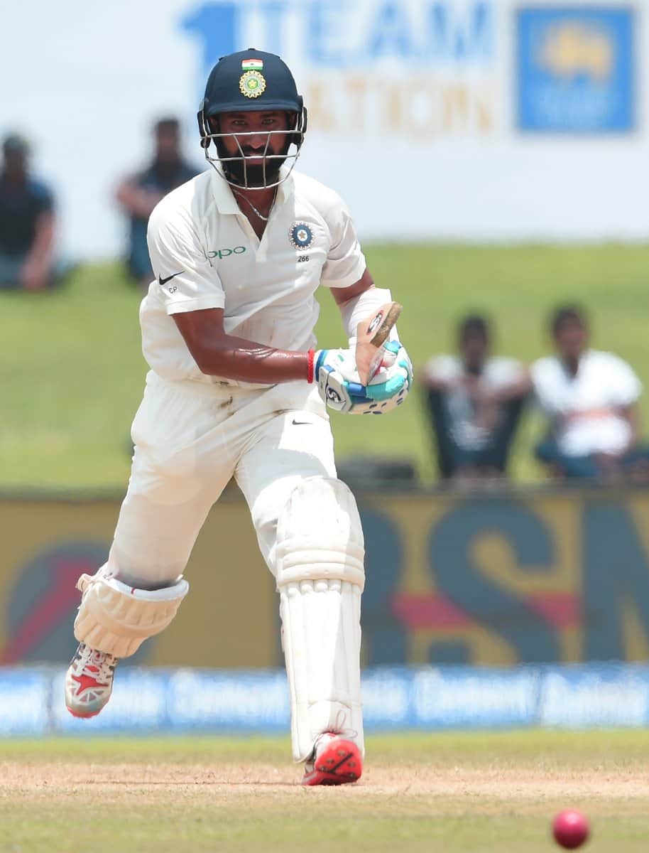 Cheteshwar Pujara becomes third Indian to bat on all five days of Test match