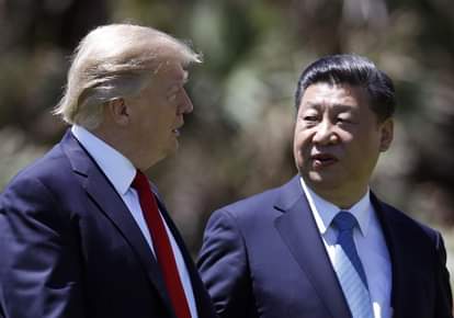 डोनाल्ड ट्रम्प और शी जिनपिंग