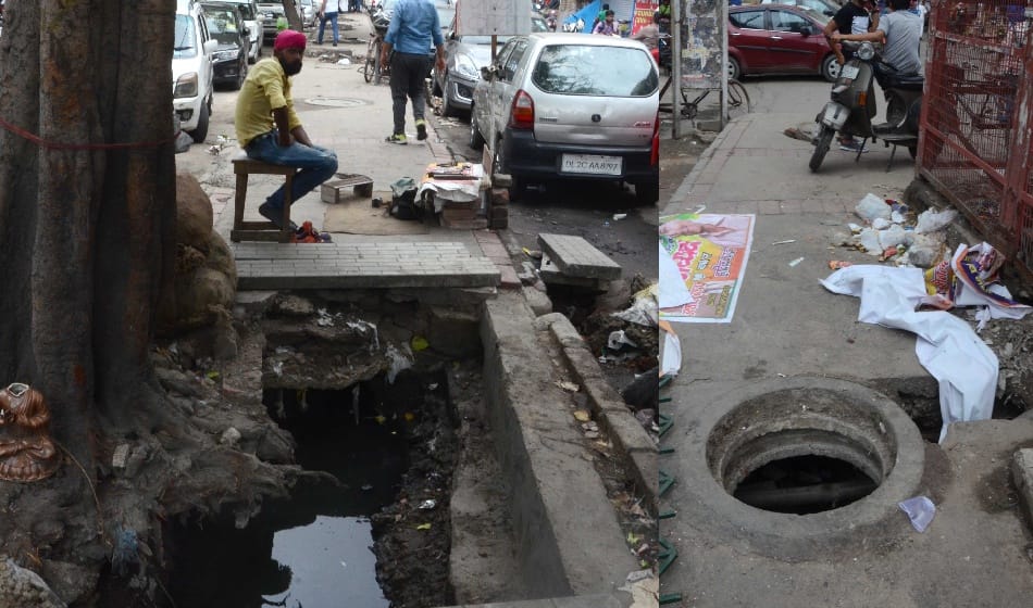 holes of delhi taking peoples life Still Sleeping Administration