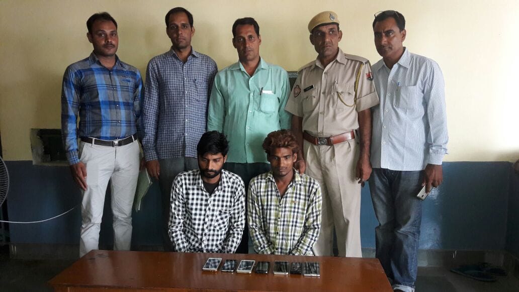 big and the children were robbed by bike, 5 accused caught by jaipur police