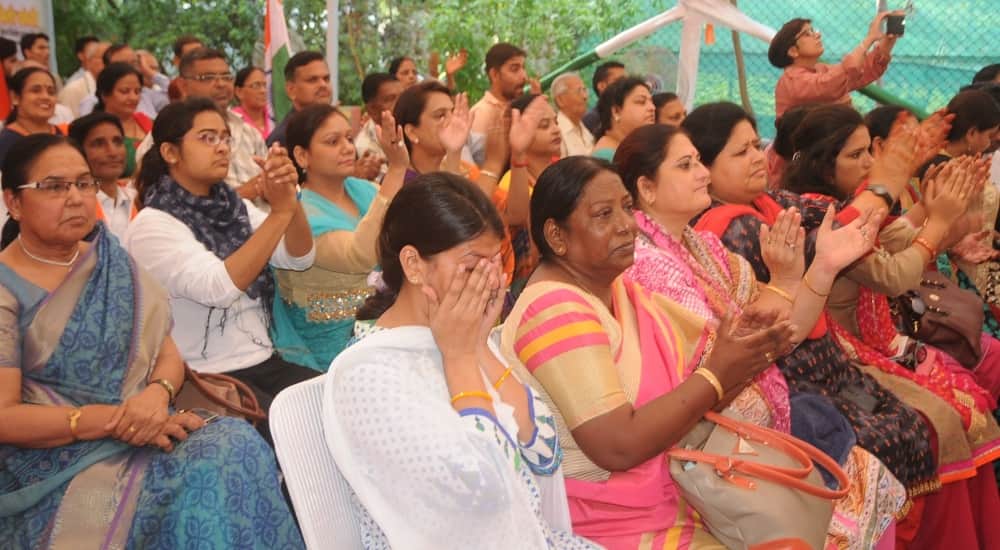 amar ujala organized veerangna samman samaroh in agra