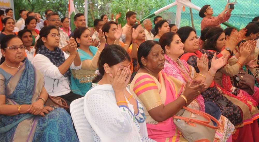 amar ujala organized veerangna samman samaroh in agra