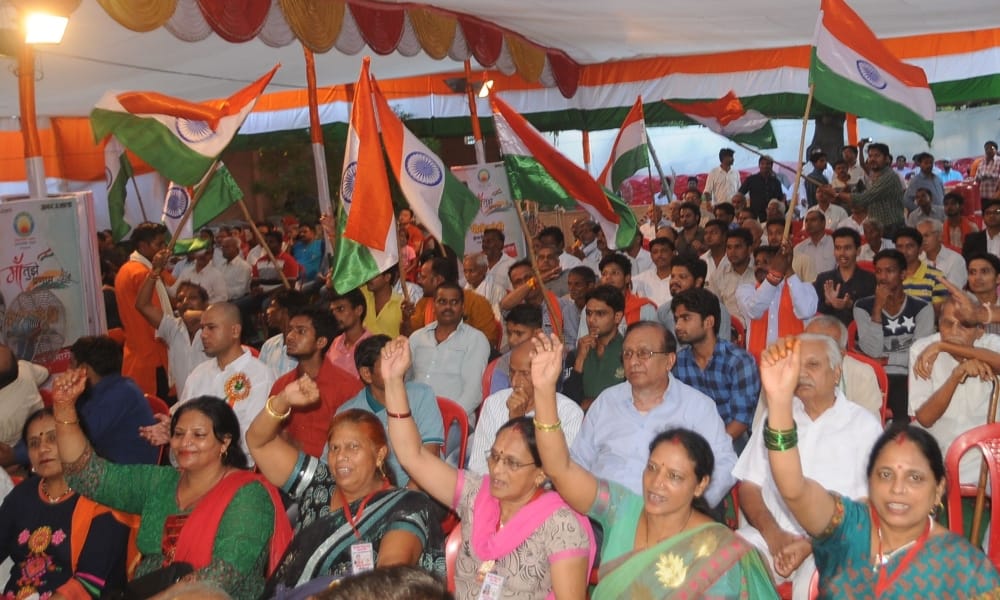 amar ujala organized veerangna samman samaroh in agra