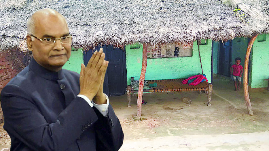President Ramnath Kovind deeply inspired by his village 