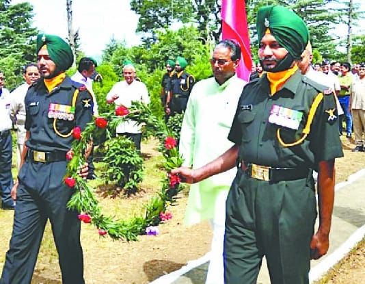  Kargil martyrs paid tribute on Shaurya Divas