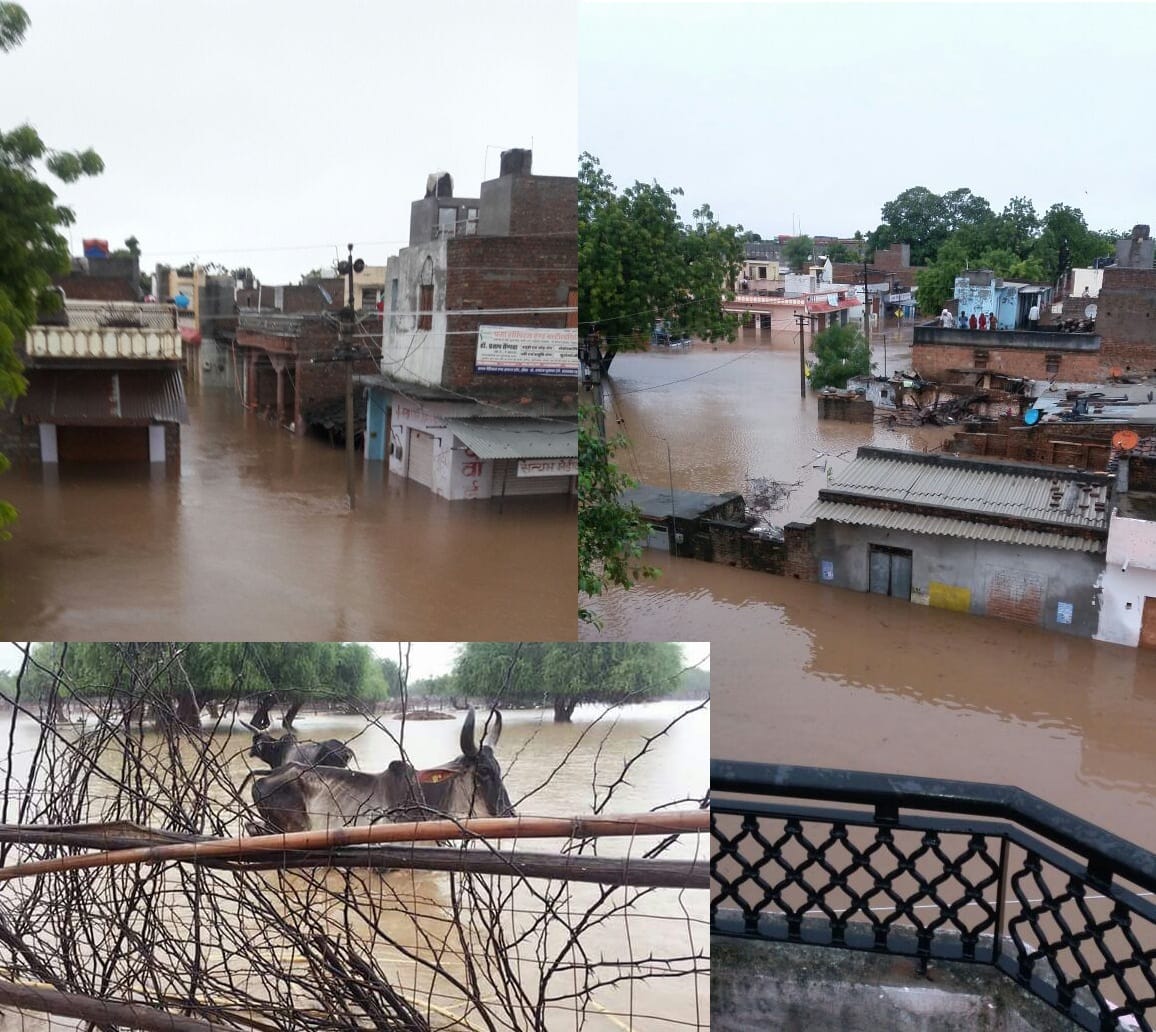 situation can be again worse due to heavy rain in rajasthan
