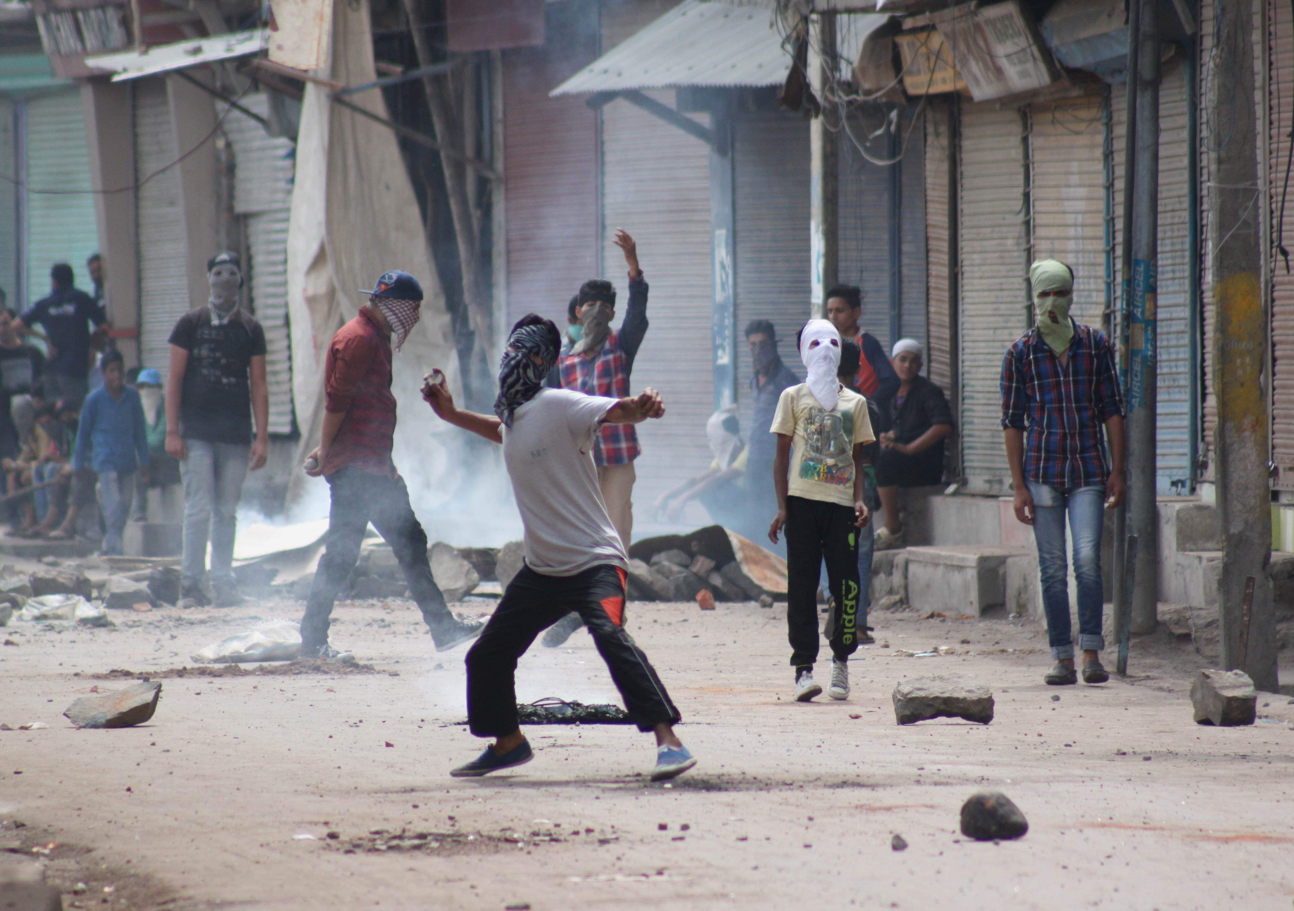 Stone Pelting