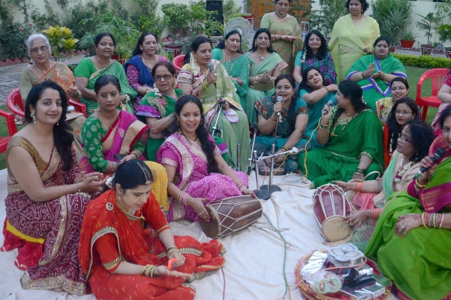 teez celebration in Lucknow.