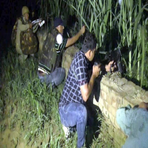 see, the live photos of the encounter, shot the accused