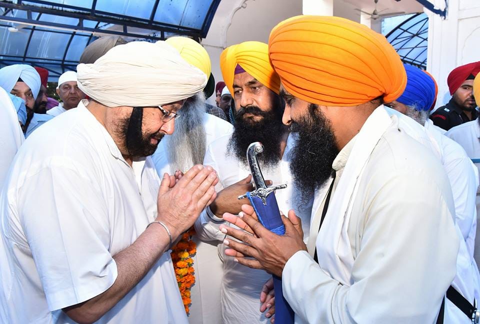 RAJMATA’S ASHES IMMERSED AT KIRATPUR AMID PRAYERS BY CAPT AMARINDER