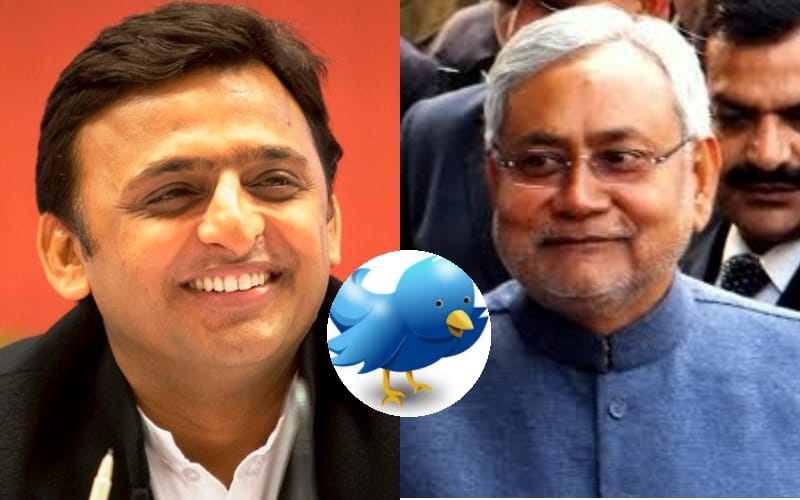 akhilesh yadav tweets about bihar matter