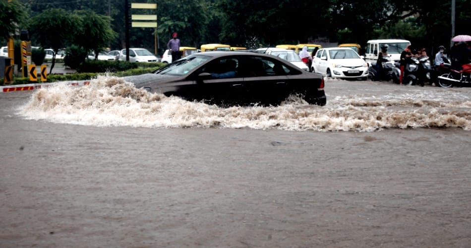 Chandigarh witnesses heaviest rain in past decade