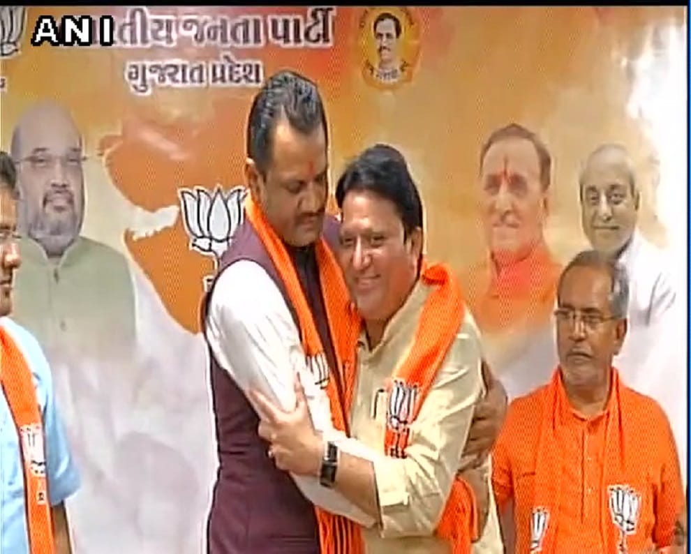 Gujarat Congress MLAs Balwantsinh Rajput and Tejashree Patel resign from Congress party