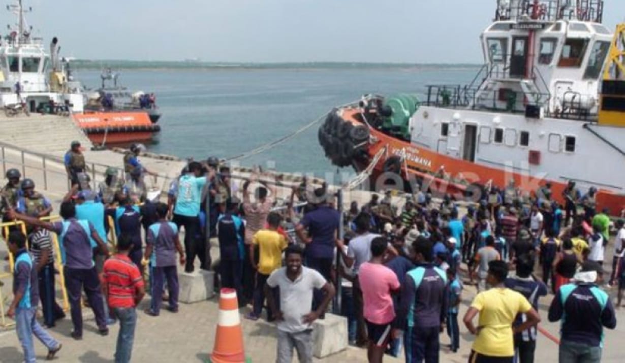 Sri Lanka thrash China on Hambantota port