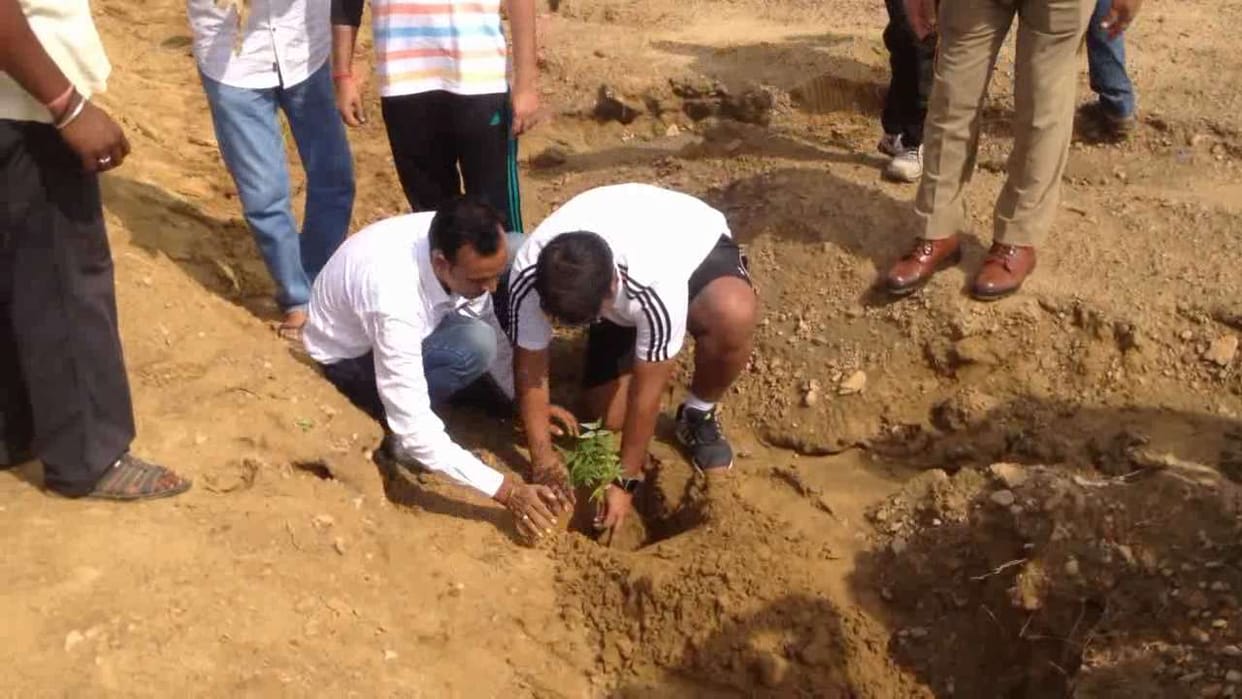 Plantation campaign in Jaisalmer
