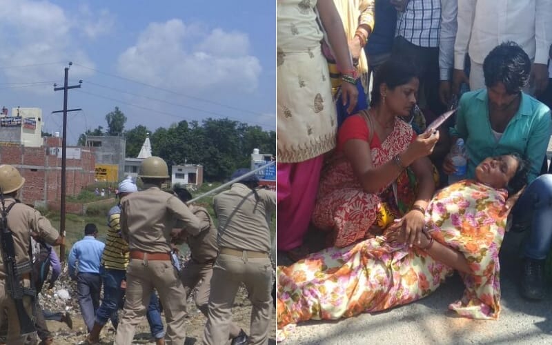  shikshamitra protest in sitapur