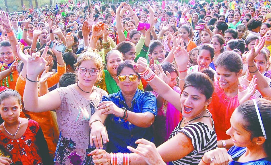 hariyaali teej, juuma tan man