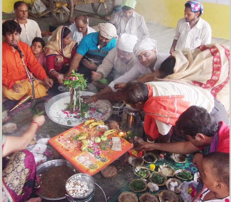 Traditionally celebrated Nagpanchami festival throughout the district