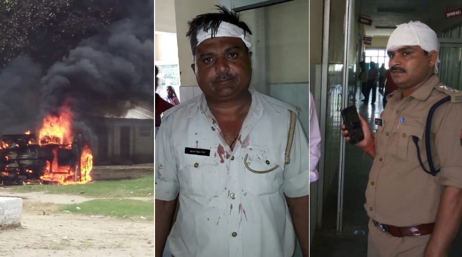 kanwar yatri died of electric shock in ambedkar nagar