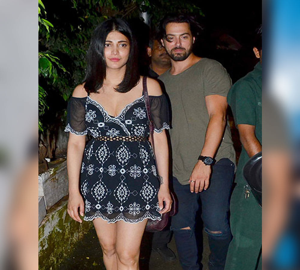 Kamal Haasan Daughter Shruti Haasan Spotted With Boyfriend Michael Corsale