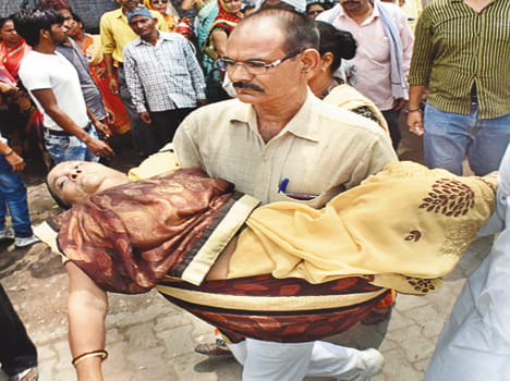 Six students who were unconscious during the protests