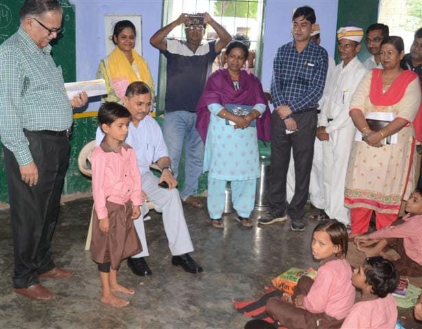 Briefing Commissioner on getting kids weighing less