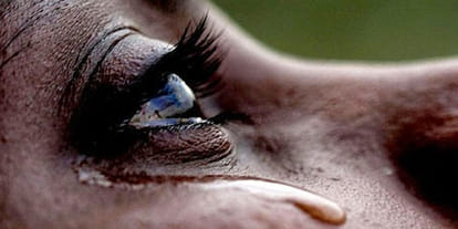 son to blame three man were trying to rape  mother 
