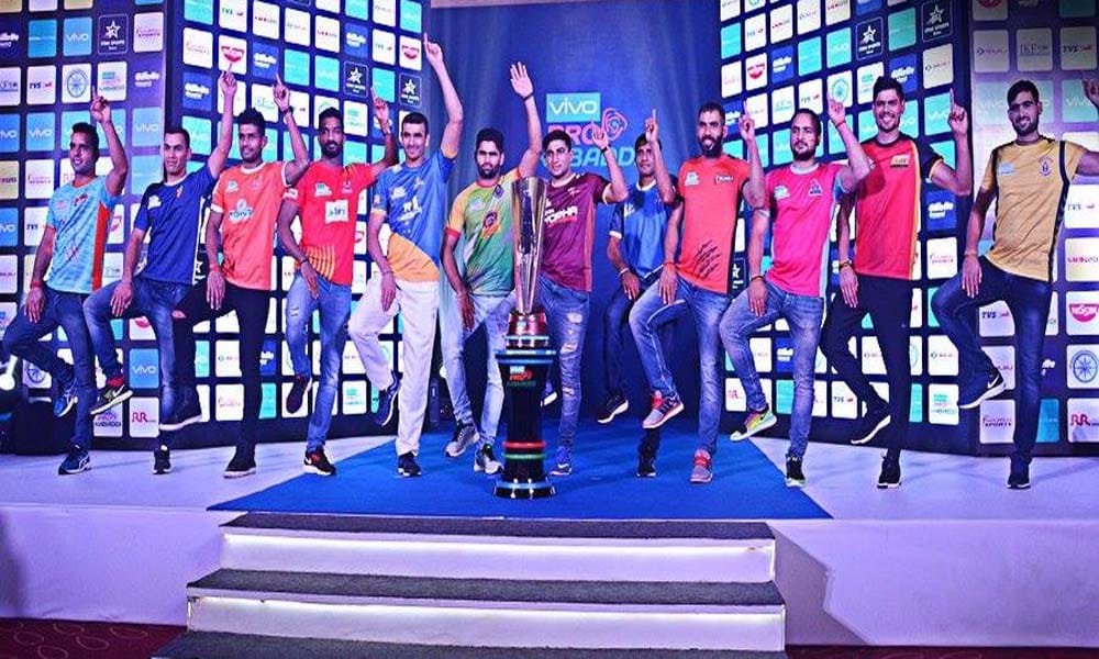 pro kabaddi league 2017: season 5 opening ceremony match  between Telugu Titans and Tamil Thalaivas