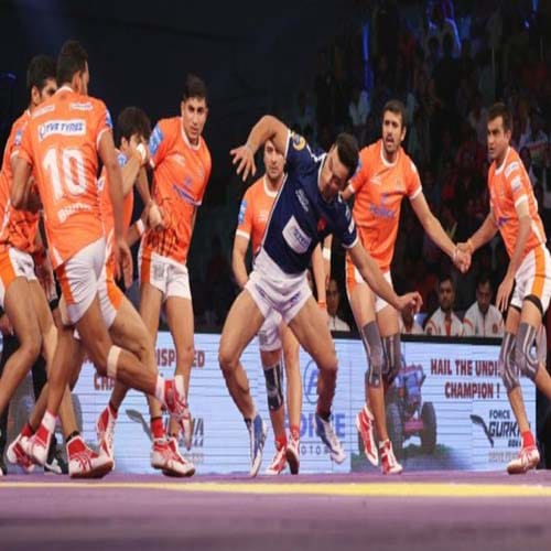 pro kabaddi league 2017: season 5 opening ceremony match  between Telugu Titans and Tamil Thalaivas