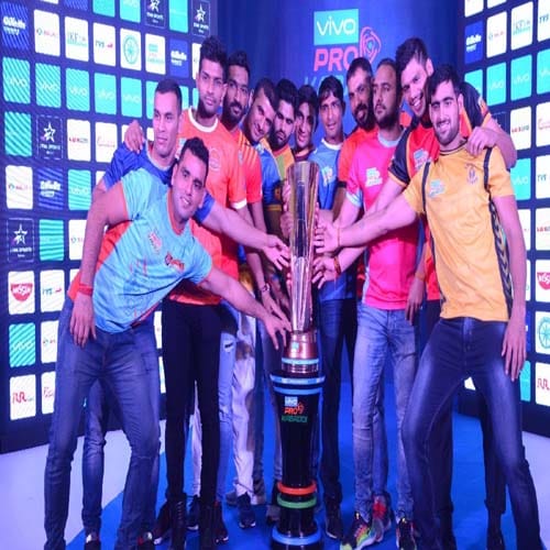 pro kabaddi league 2017: season 5 opening ceremony match  between Telugu Titans and Tamil Thalaivas