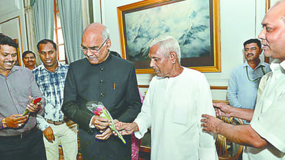 president oath ceremony kovind family experience