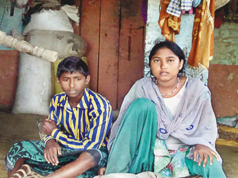Truck crushes three including father-son