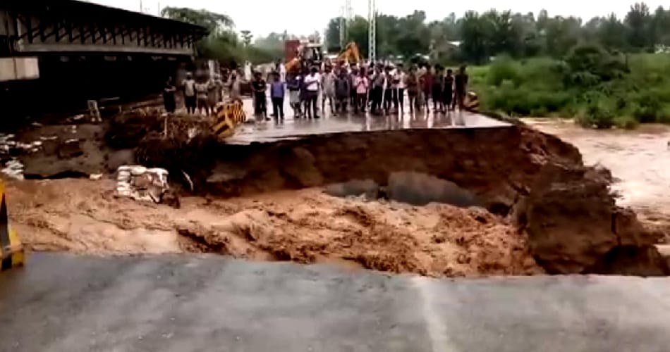 Heavy rain in Panchkula, city news