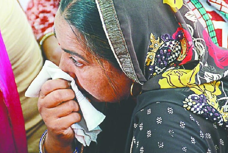 shiksha mitra Submerged  in gum, anger and tears