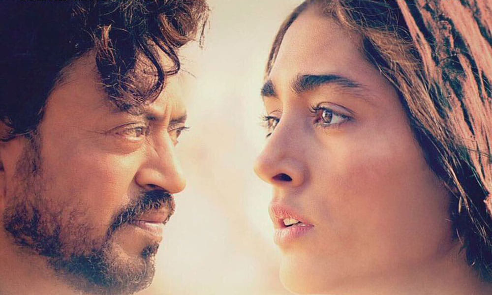 Irrfan Khan Film The Song of Scorpions Poster Released Golshifteh Farahani Waheeda Rehman 