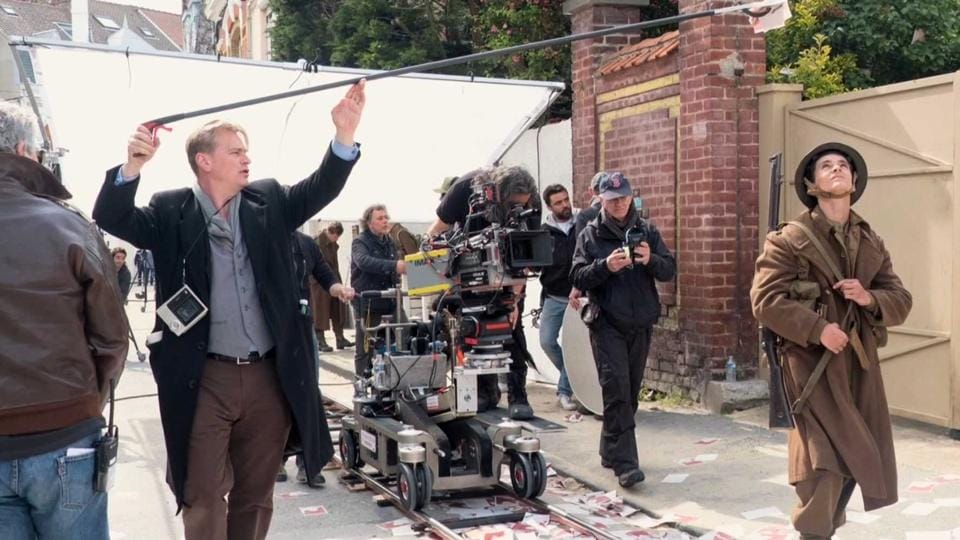 Christopher Nolan does not allow chairs and water bottles on sets