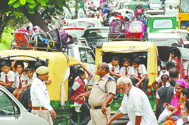 illegal  hording, will give rid of  jaam 