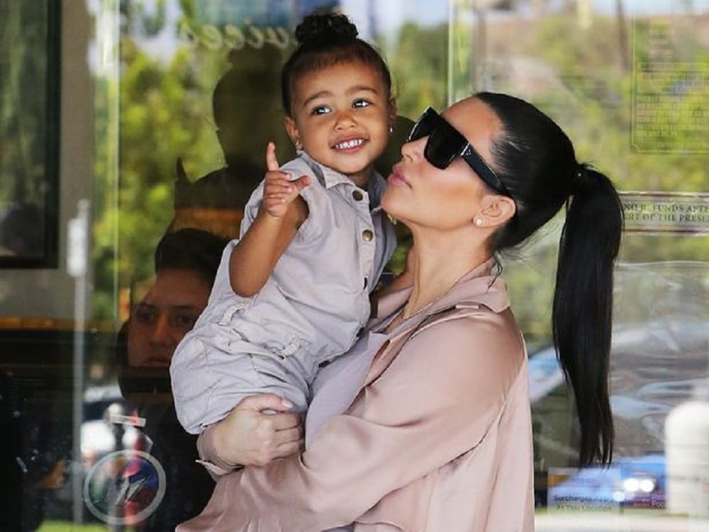Kim Kardashian shares an adorable video of her daughter