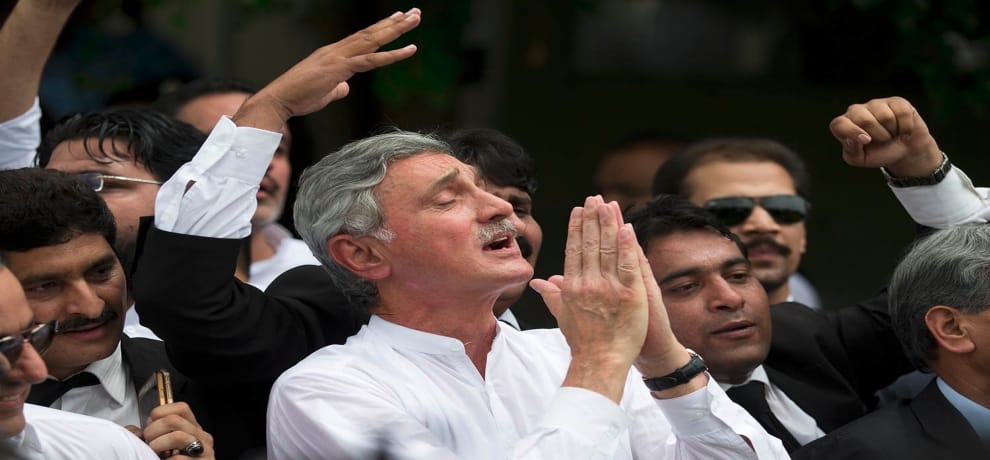 opposition celebrate and handed out sweets as Supreme court disqualifies Nawaz Sharif