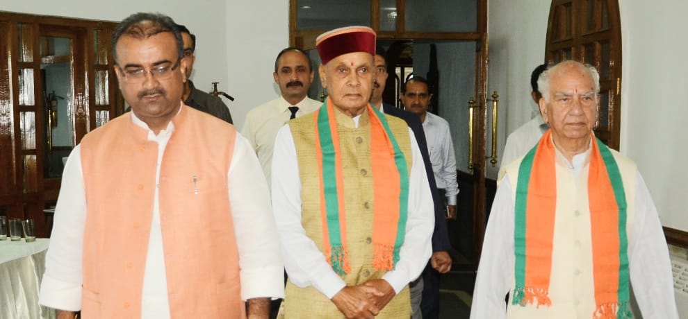 BJp road map for himachal vidhan sabha elections
