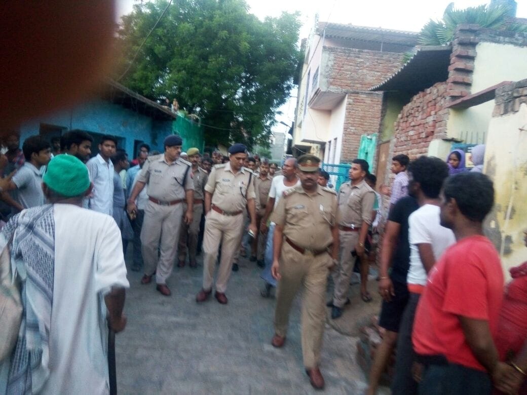 third time attack on police in tedi bagiya area of agra