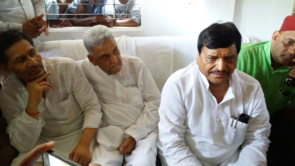 SP leader shivpal yadav in azamgarh toady