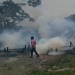 Violent clash between GJM supporters & Police in West Bengal