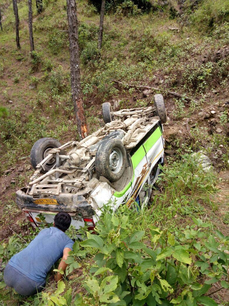 couple killed during bolero fall in valley in kotdwar