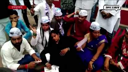 women alleges policemen for beating her