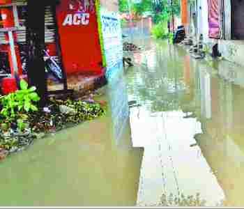 Rainfall in many places due to rain