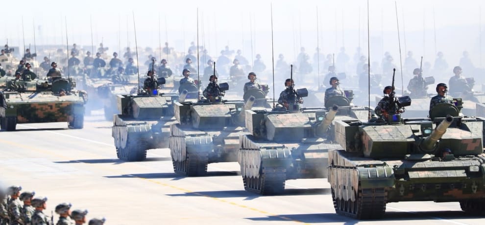 Chinese PLA recently conducted military drills