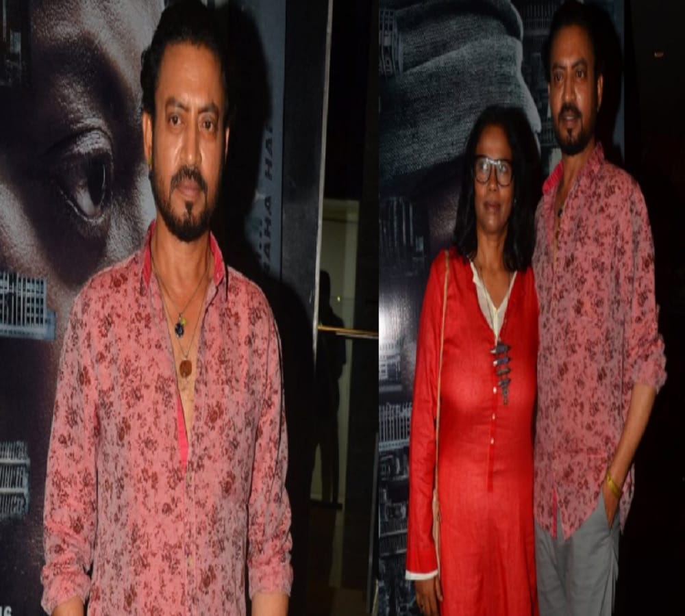 Irrfan Khan spotted wearing floral shirts in this monsoon season 