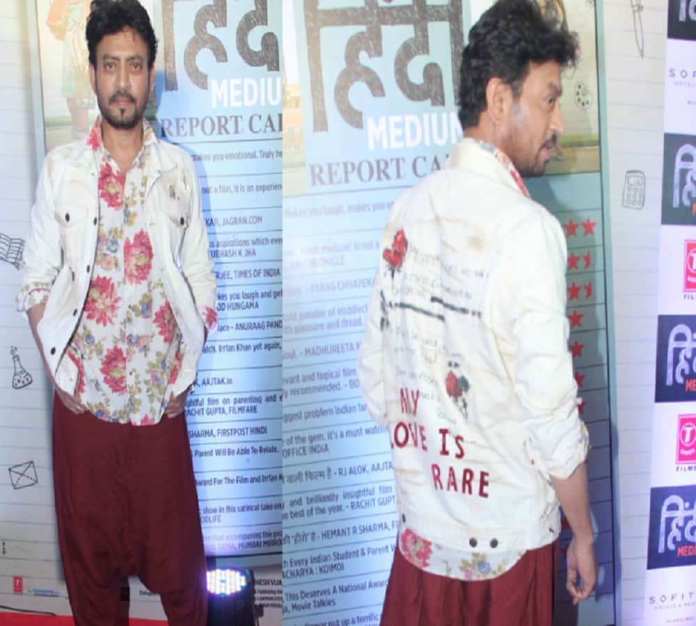 Irrfan Khan spotted wearing floral shirts in this monsoon season 